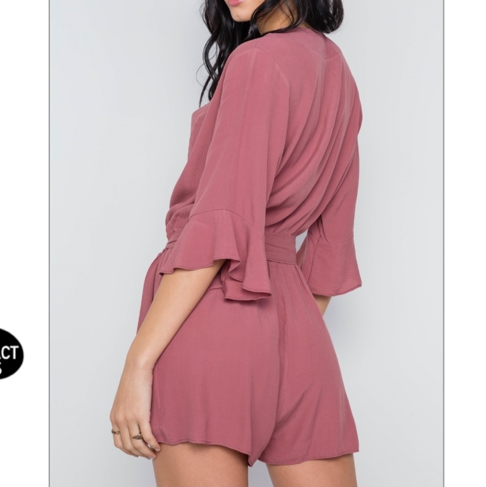 Last one⭐host pick⭐Be Mine Mauve Romper - Picture 4 of 4